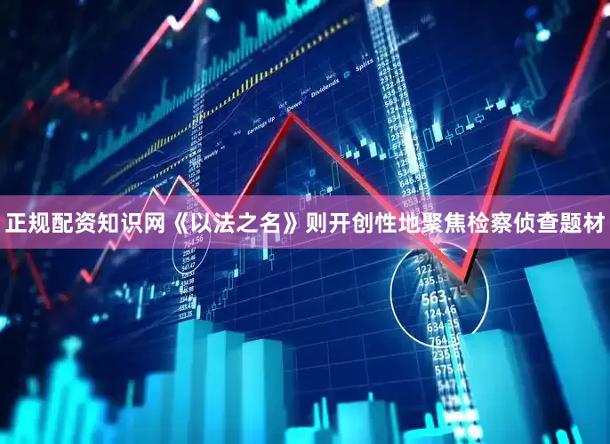 正规配资知识网《以法之名》则开创性地聚焦检察侦查题材